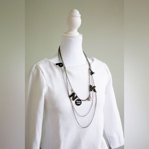 Long muti-chains necklace 3/$30